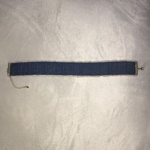 Denim Choker